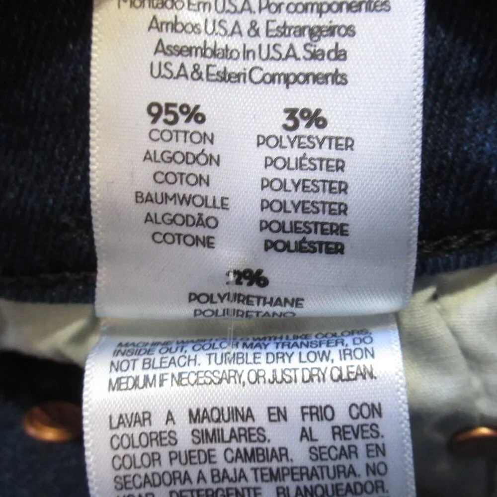 NWT MOTHER Tripper Dark Blue Women's Jeans - Taking Shape Color - High Rise - Picture 5 of 10